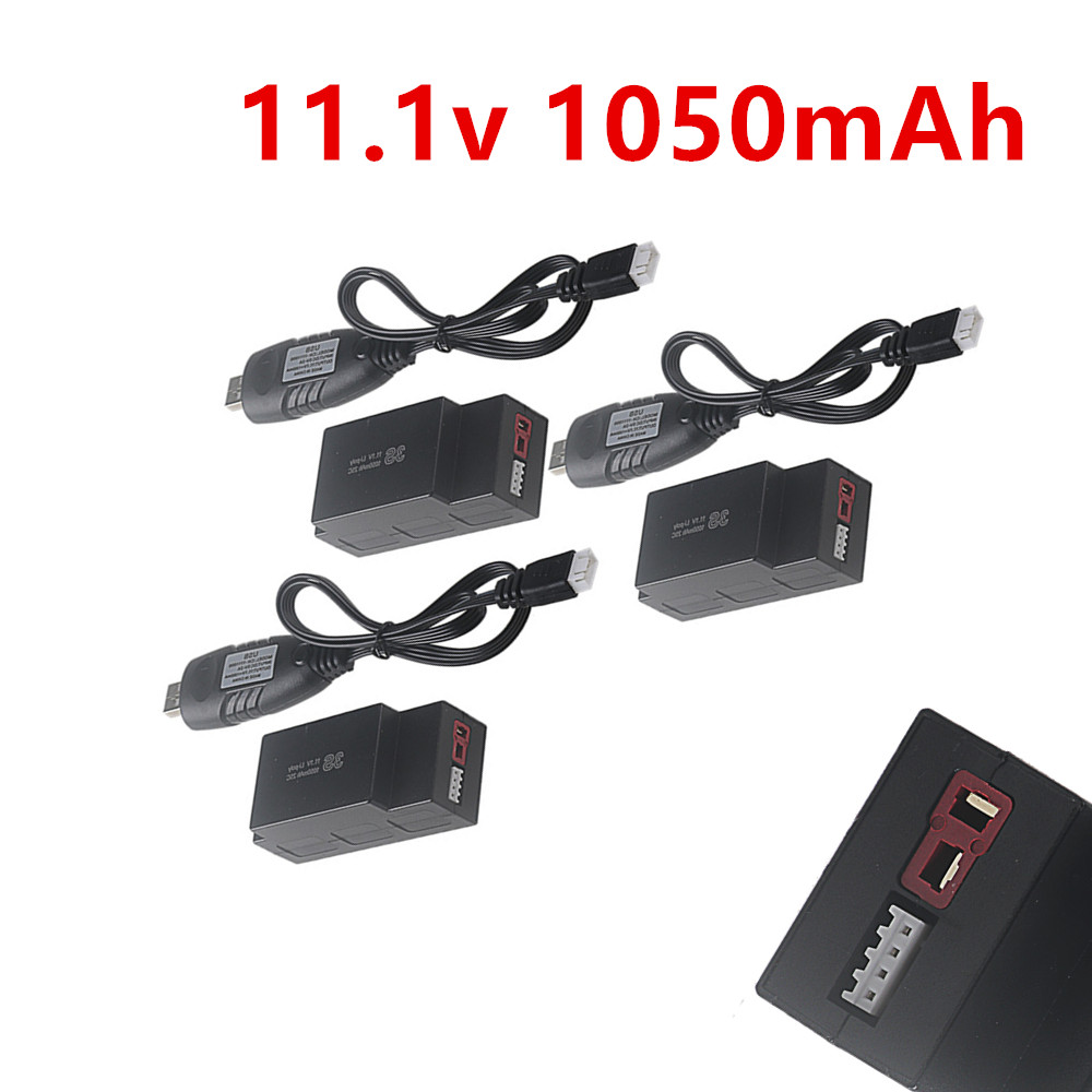 Rc Hobby Charger - 3s 11.1V 1050mAh şarj edilebilir Lipo