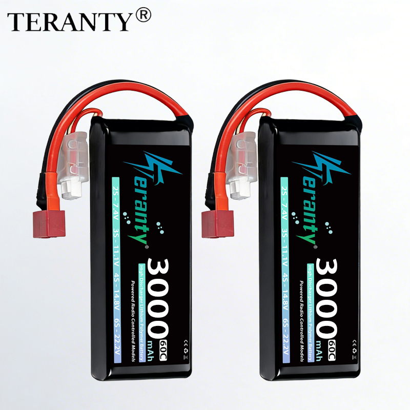 Rc Hobby Vehicles - TERANTY 2S 3000mAh Lipo Pil 7.4V