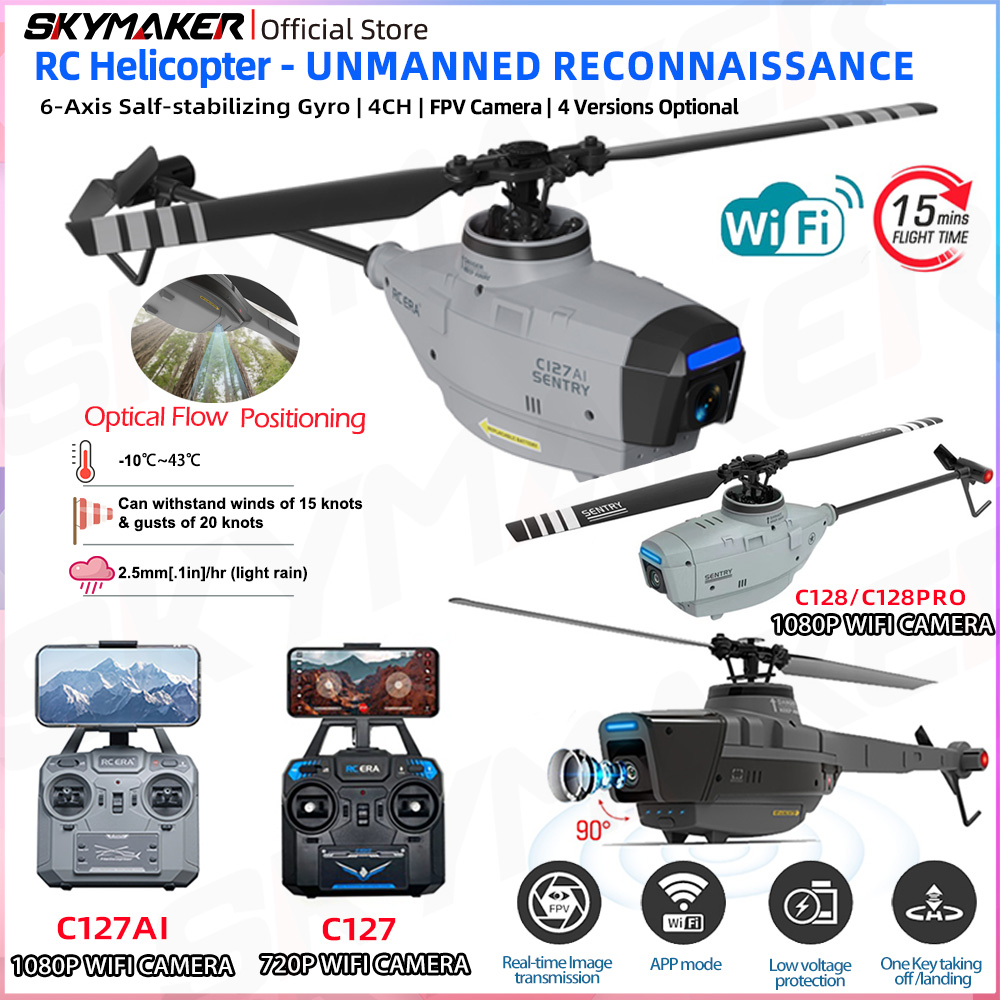 Rc Hobby Grade Helicopter - RC ERA C127AI C127 C128 2.4G
