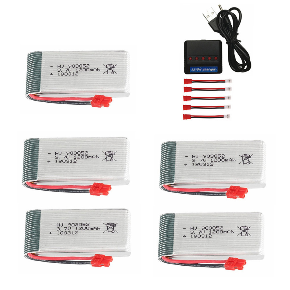 Rc Hobby Charger - 3.7 V 1200 mAh 903052 lipo