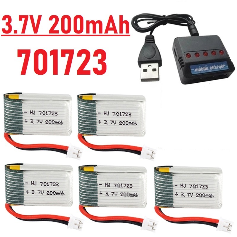 Rc Hobby Charger - Yükseltme 3.7V 200mAh pil şarj cihazı