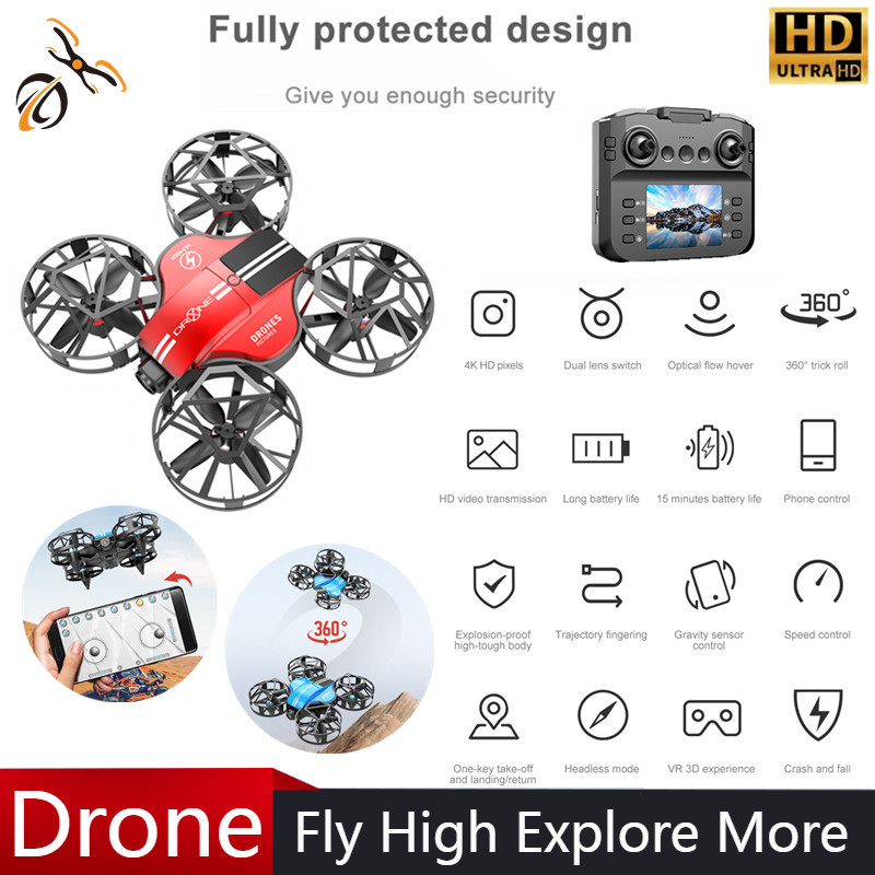 Rc Hobby Grade Helicopter - YENI Mini Drone 812PRO meslek HD