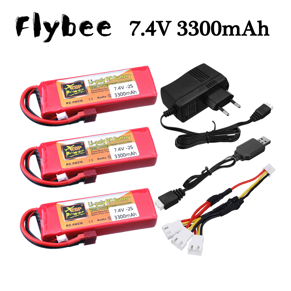 Rc Hobby Charger - 2S 7.4V 3300mAh Lipo pil şarj