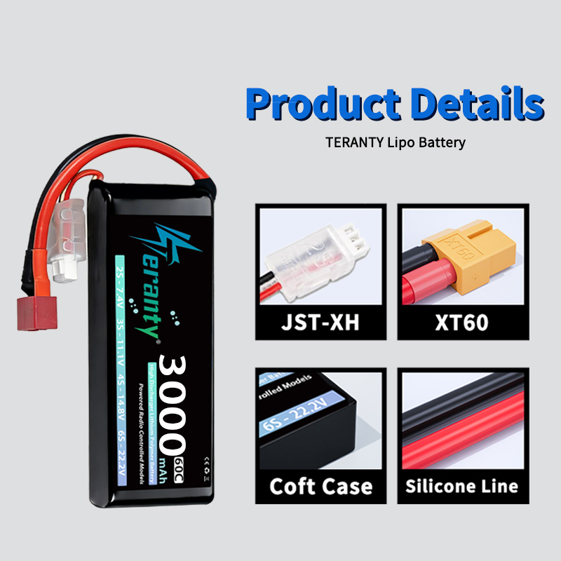 TERANTY 2S 3000mAh Lipo Pil 7. - Rc Hobby Vehicles incelemesi ve fiyatı