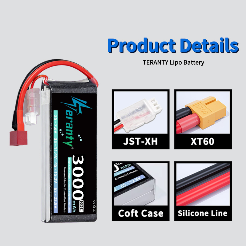 TERANTY 2S 3000mAh Lipo Pil 7. - Rc Hobby Vehicles incelemesi ve fiyatı