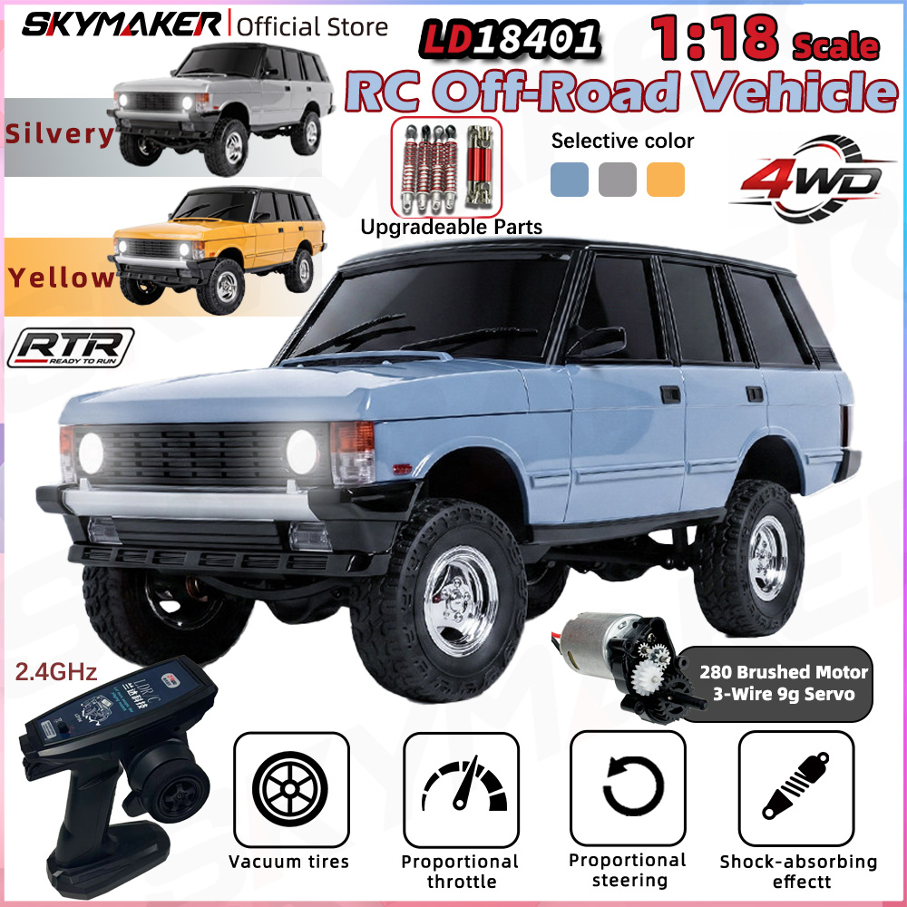 LDRC LD18401 1/18 RC Araba 4WD - Rc Hobby Off Road incelemesi ve fiyatı