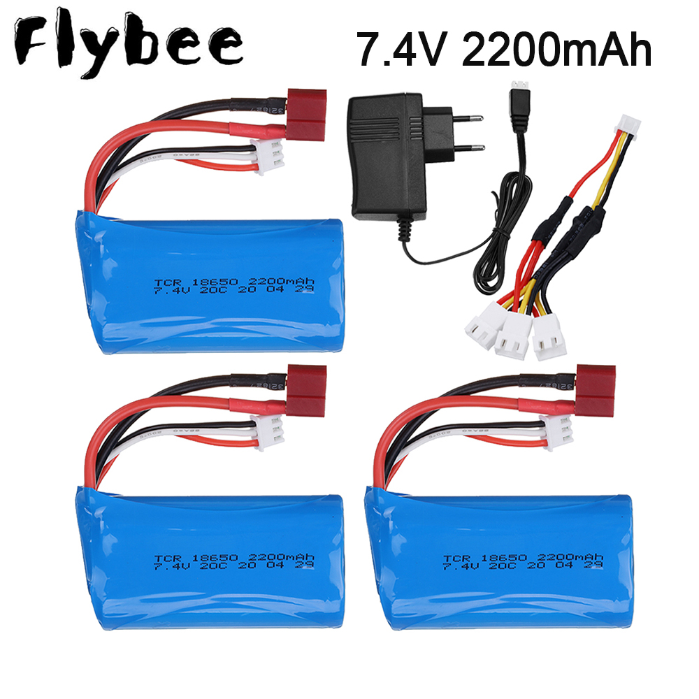 RC araba için 7.4 V 2200mAh 18 - Rc Hobby Vehicles incelemesi ve fiyatı