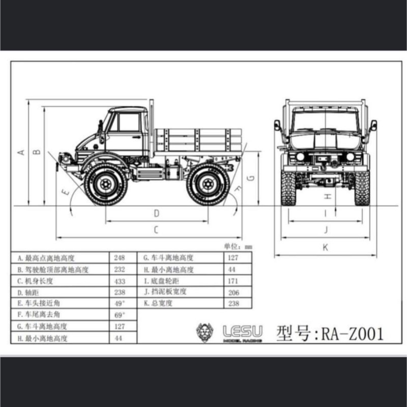LESU UM406 RC Metal Paletli 1/ - Rc Hobby Off Road incelemesi ve fiyatı