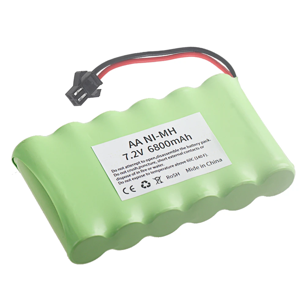 Ni-MH 7.2V 6800mAh SM Fiş Pil  - Rc Hobby Charger incelemesi ve fiyatı